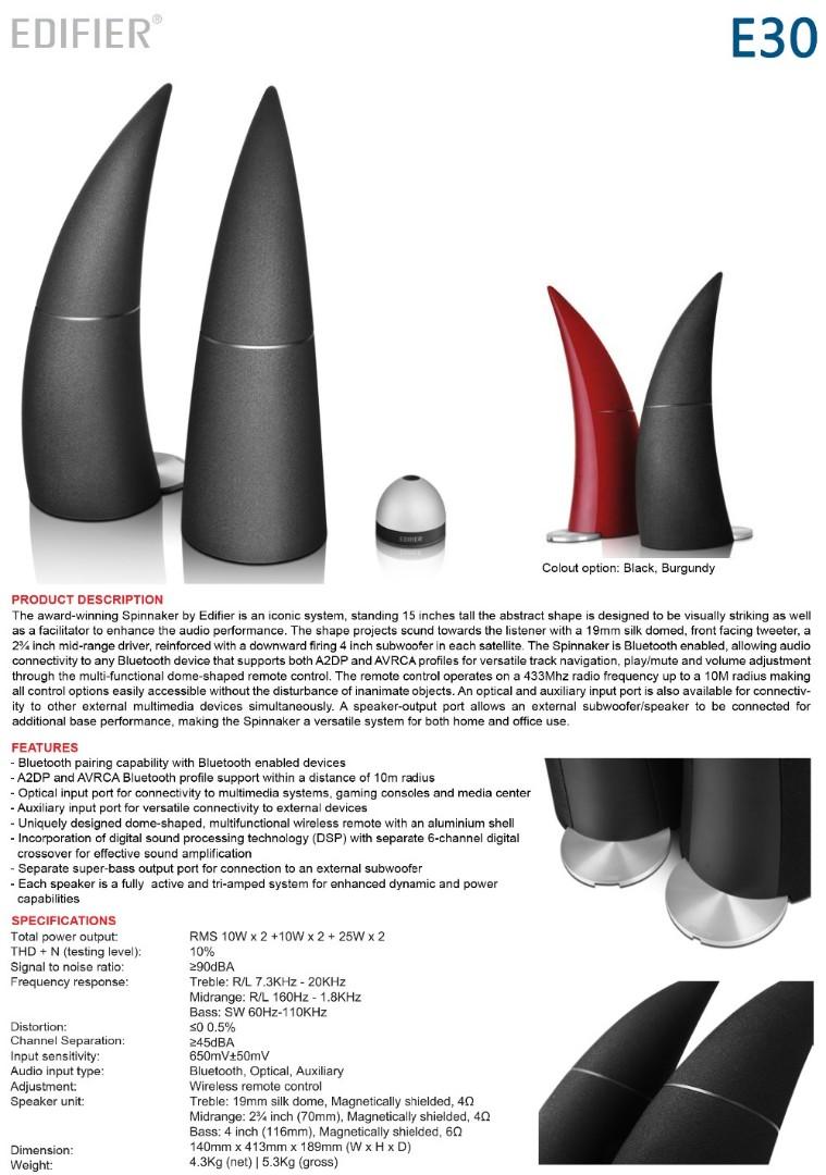 Edifier spinnaker speakers hotsell