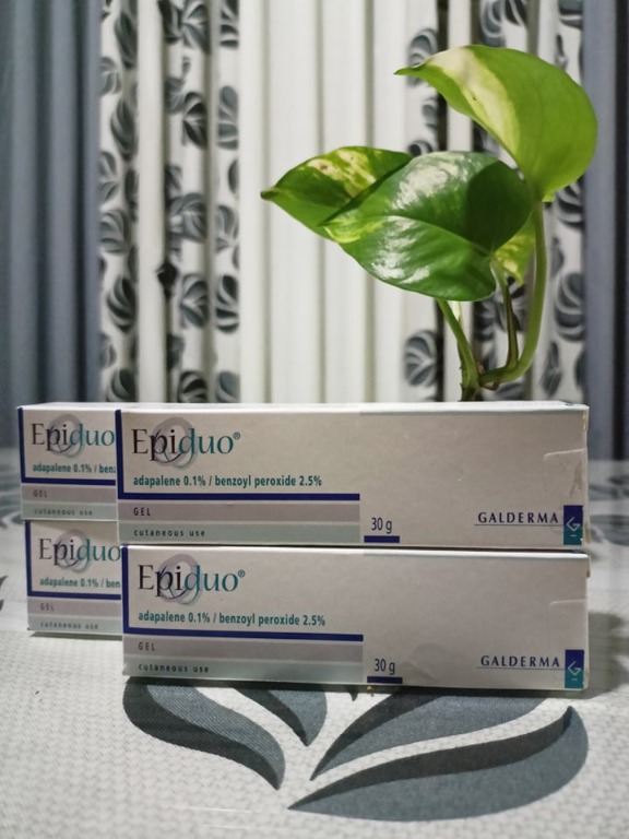 EPIDUO Adapalene 0.1% / benzoyl peroxide 2.5% by GALDERMA, Beauty ...