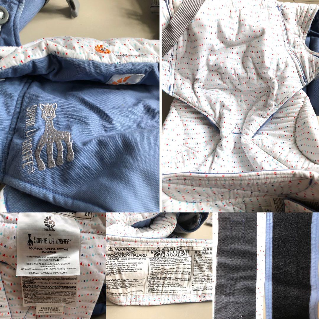 ERGOBABY 360 Sophie La Giraffe ORI