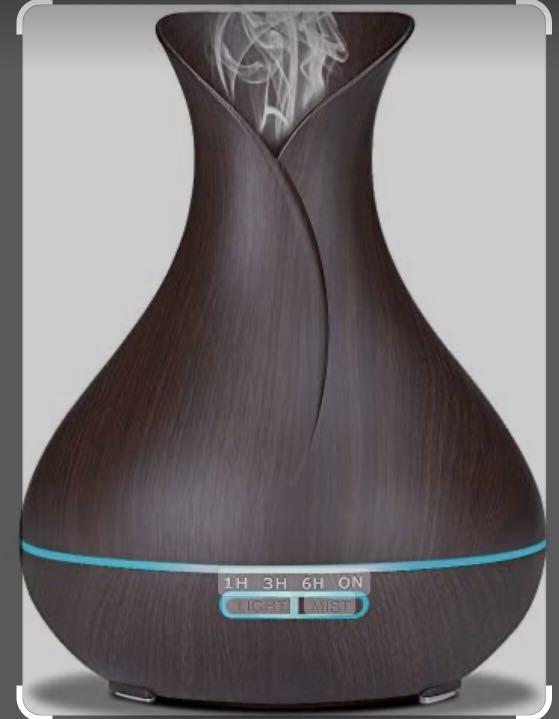 Everlasting Comfort Essential Oil Diffuser (400ml) - Small & Large Room  Home Aromatherapy Air Scents