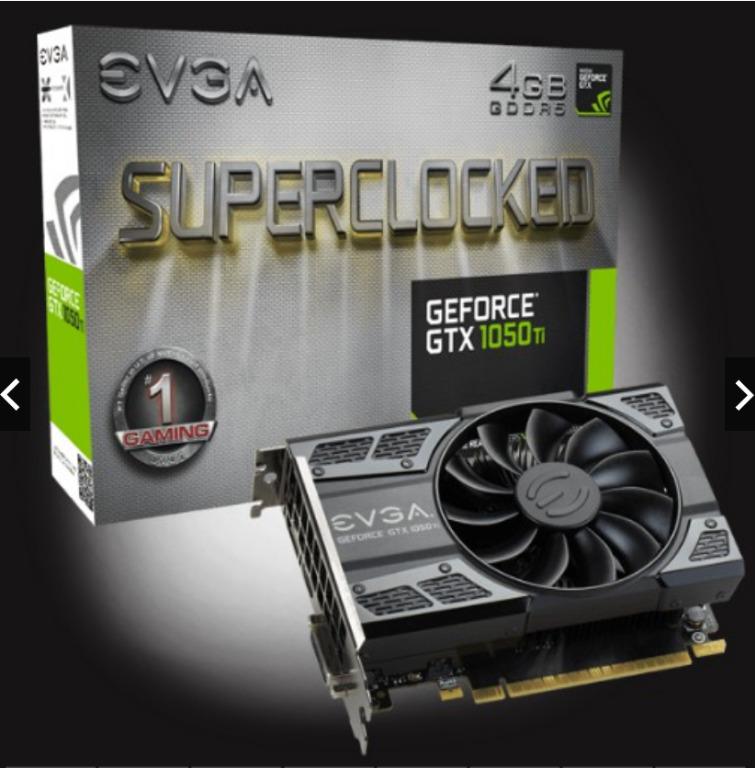 Evga geforce online gtx 1050ti 4gb
