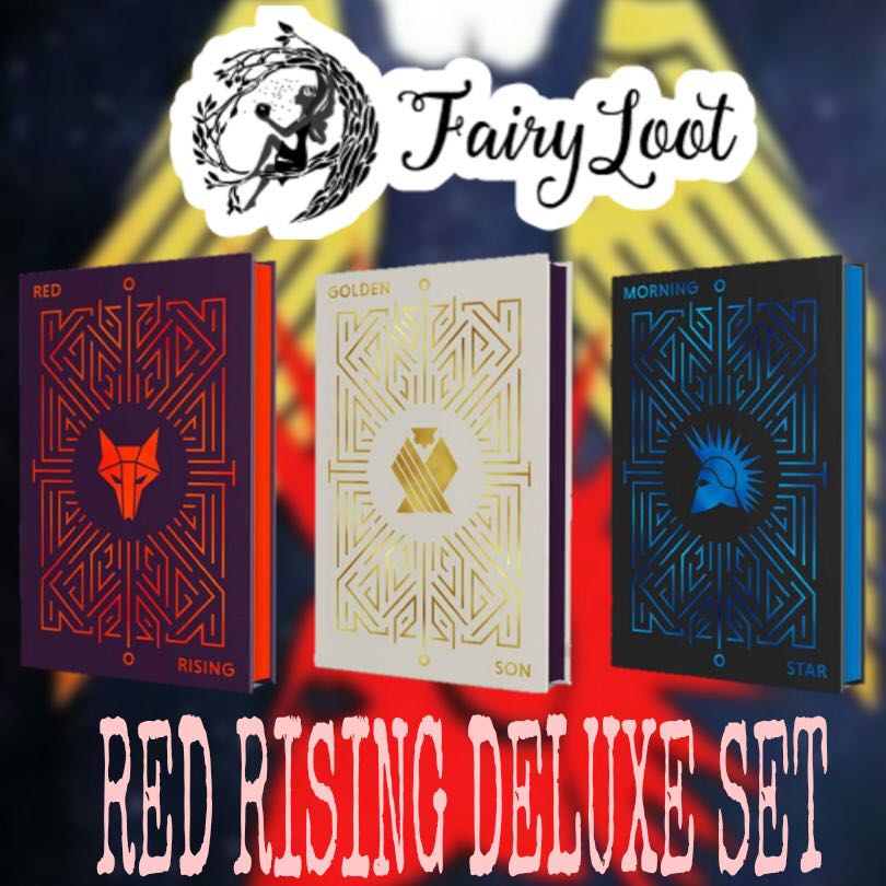Fairyloot Red Rising Set, Hobbies & Toys, Books & Magazines, Fiction ...