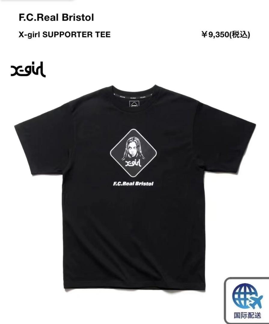 F.C.Real Bristol X-girl SUPPORTER TEE XL - Tシャツ/カットソー(半袖 ...