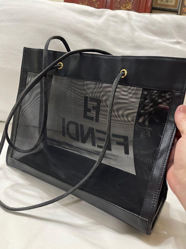 See through discount fendi bag