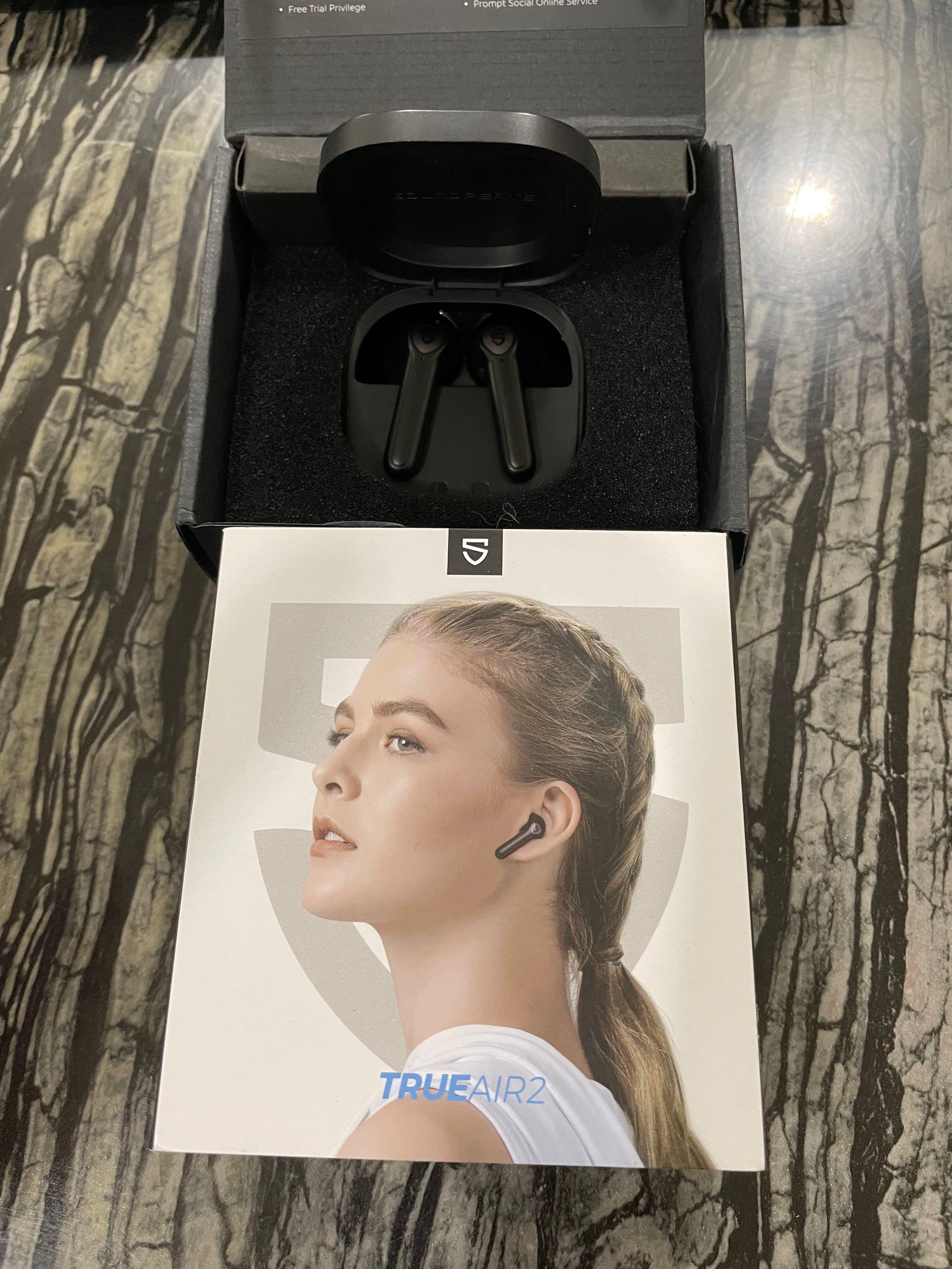 Bluetooth V5.2 Wireless Earbuds, SoundPEATS TrueAir2 Wireless Earphones  with Qualcomm QCC3040, 4-Mic cVc 8.0, 25-Hour Total Playtime, TrueWireless  Mirroring, Touch Control: : Electronics & Photo