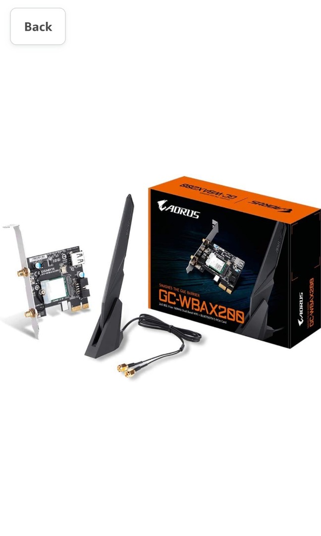 Gigabyte WiFi Bluetooth PC Card, Computers & Tech, Parts & Accessories