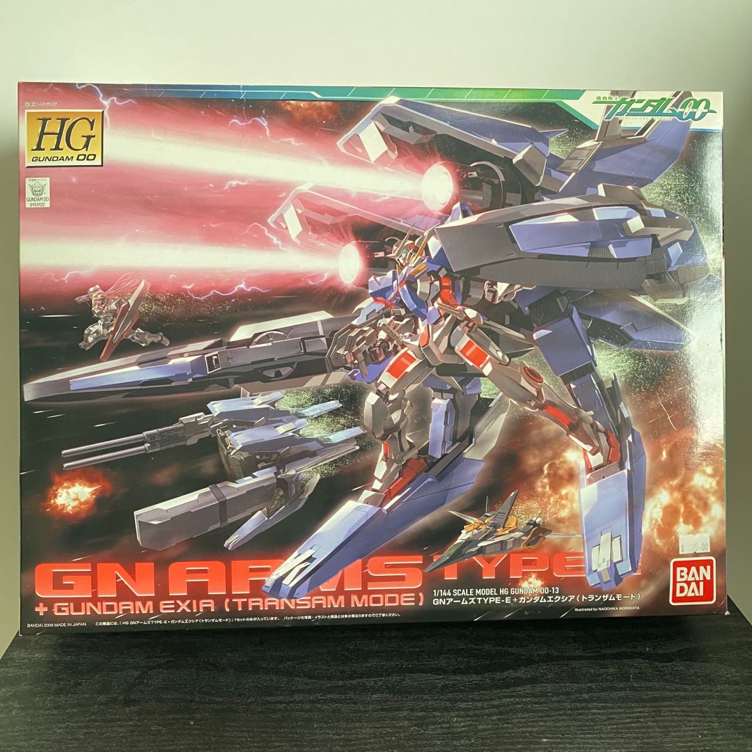 Bandai GN Arms Type-E + Gundam Exis (Transam Mode), Hobbies & Toys ...