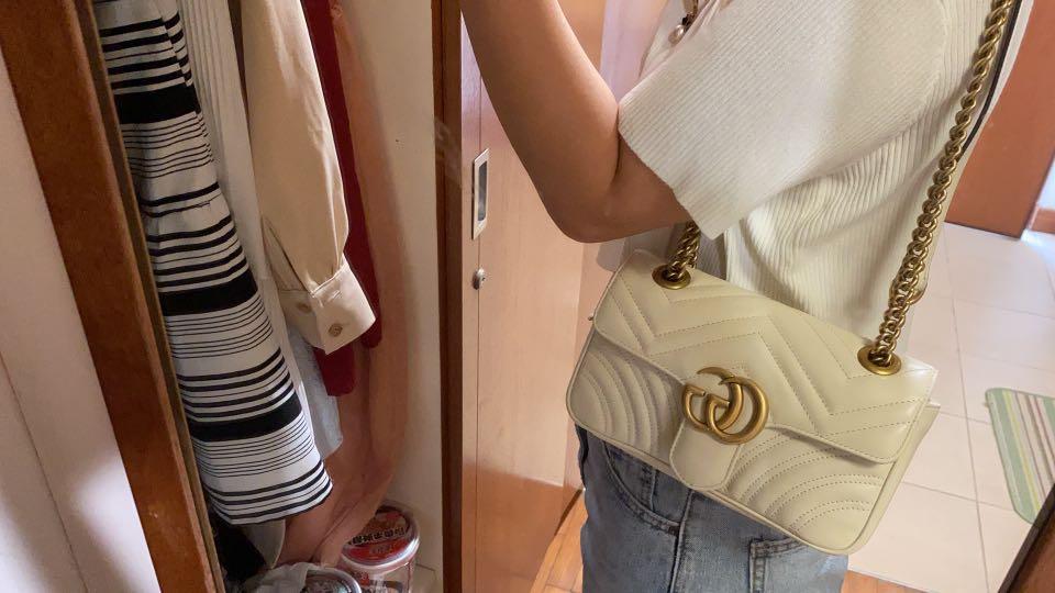 gucci marmont 22 white