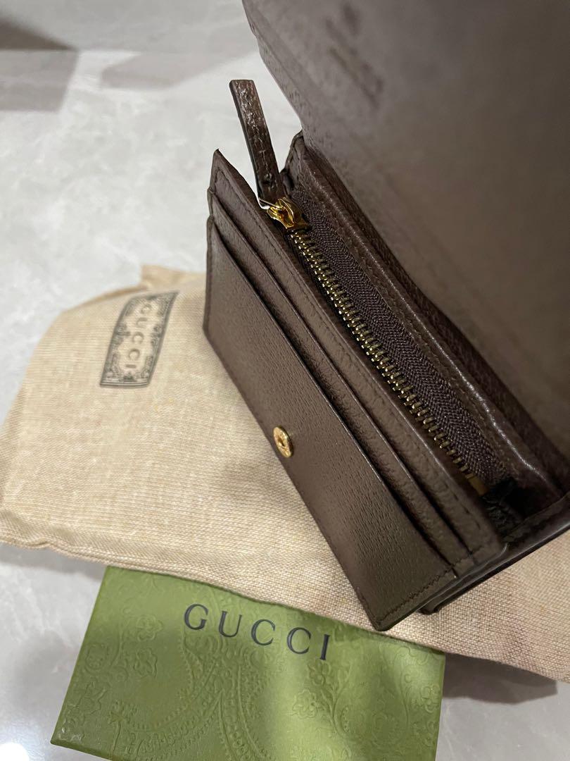 Gucci Ophidia Card Case Wallet, Women's Fashion, Bags & Wallets