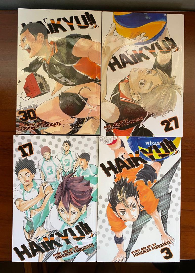 Preloved Haikyuu Viz Manga (Category: Comics & Manga) located in Antipolo. Submitted by mac189 (Listing ID 1146057053, Image 1). Description: Sold as set-Php 1850 Viz Haikyuu manga only vol 3 has some yellowing.
