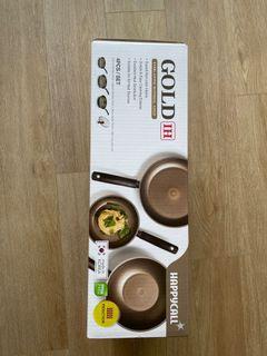 Happycall gold IH 4pc set