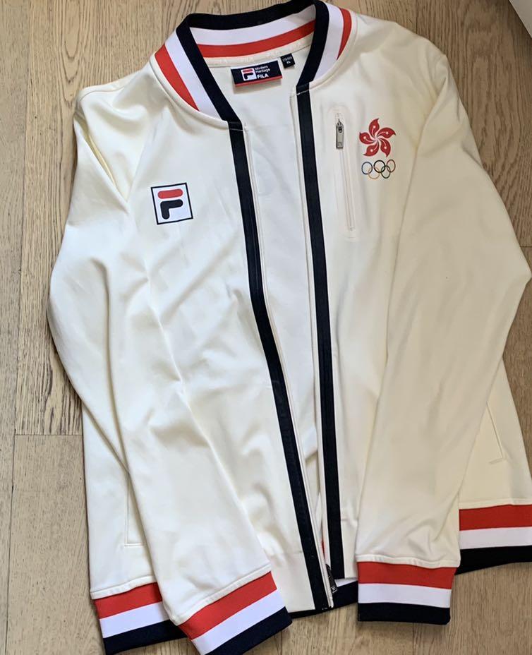 Hong Kong Tokyo 2020 Olympics Fila Jaxket, 男裝, 運動服裝 Carousell