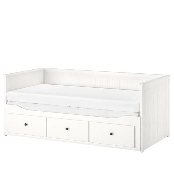 FREE Mattress + IKEA Hemnes Daybed, Furniture & Home Living, Furniture