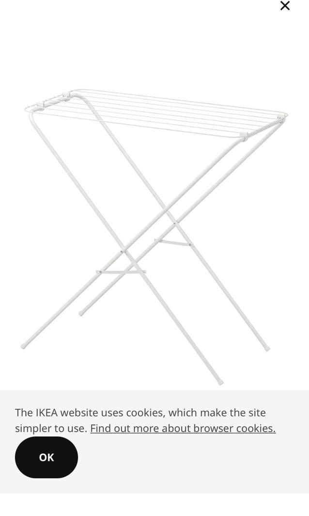 IKEA JALL DRYING RACK, Home & Furniture, Furniture on Carousell