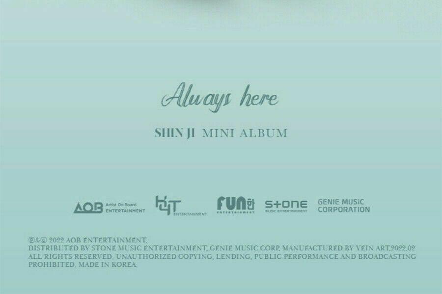 申智Shinji Koyote Shin Ji Mini Album Always here 韓國版CD 高耀太訂