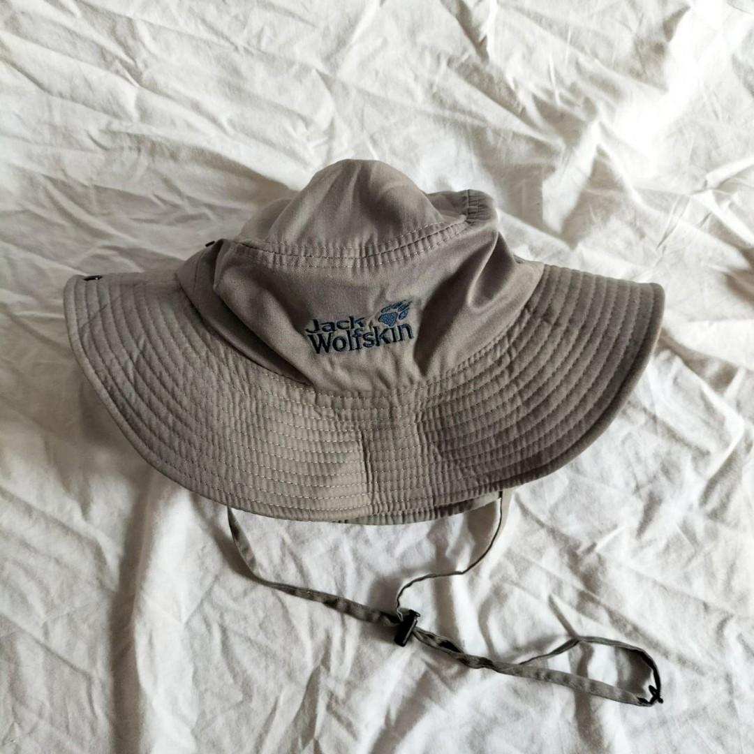 Jack Wolfskin Jungle Hat bucket hat Fesyen Pria Aksesoris Topi