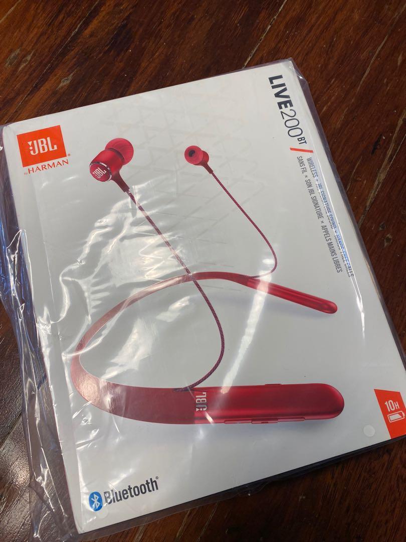 JBL Live 200 BT earphones, Audio 