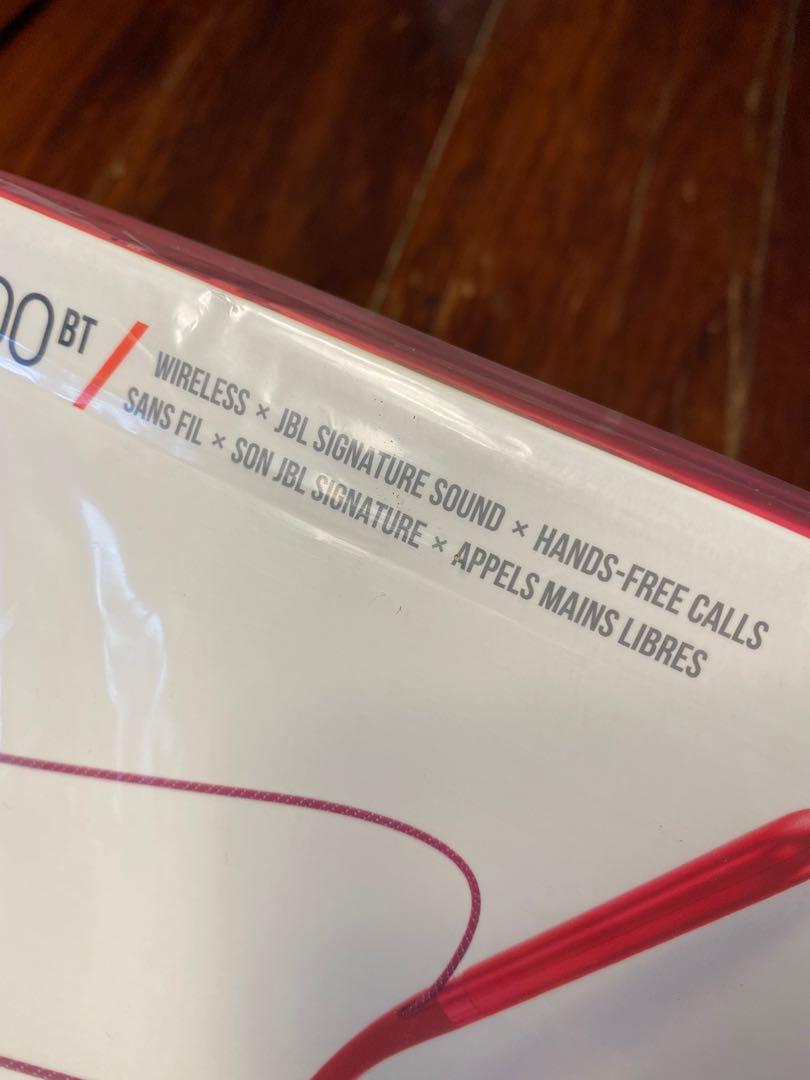 JBL Live 200 BT earphones (Category: Headphones & Headsets) located in Manila. Submitted by cls319 (Listing ID 1146021826, Image 2). Description: Brand new JBL 200BT (red) Wireless earphones Price: 3,300.