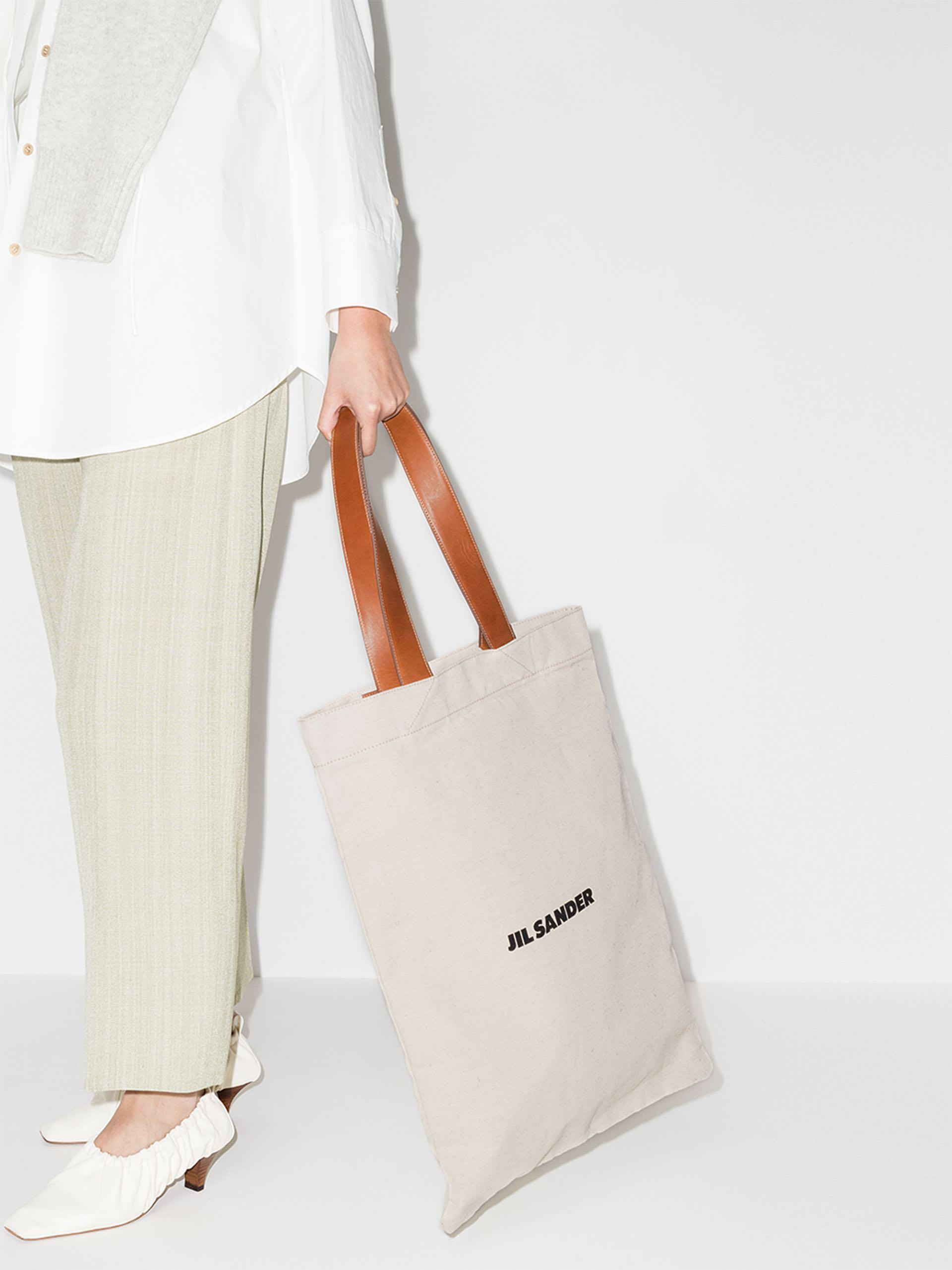 jil sander oversized tote