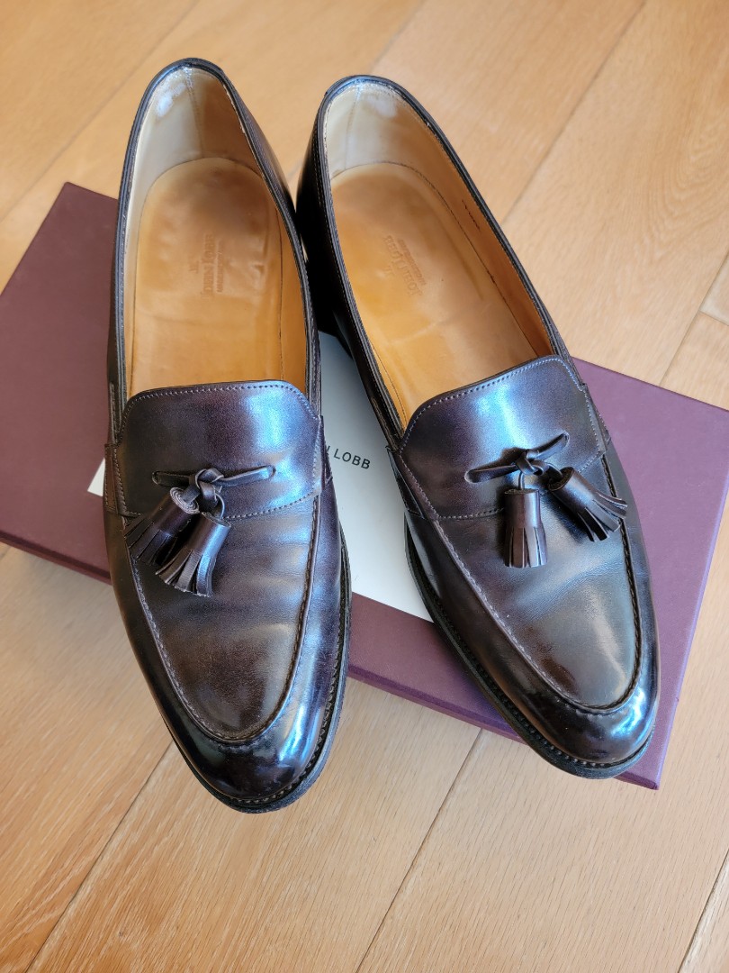 John lobb top tassel loafer