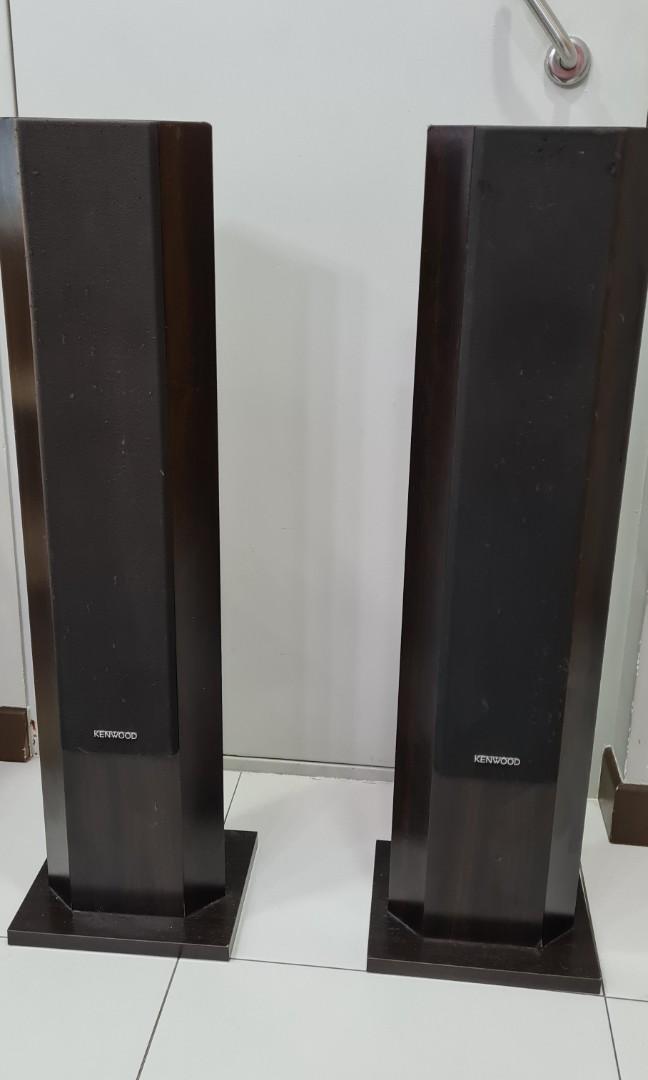 Kenwood bluetooth front speakers only top