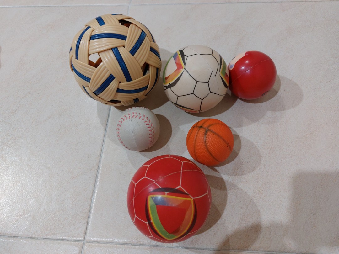 Set Of 6 Mini Sports Foam Balls for Kids Ball, Outdoor Toddler Toys,  Toddler Ball Toys, Toddler Sports Toys, Outdoor Toys For Toddlers, Toddler