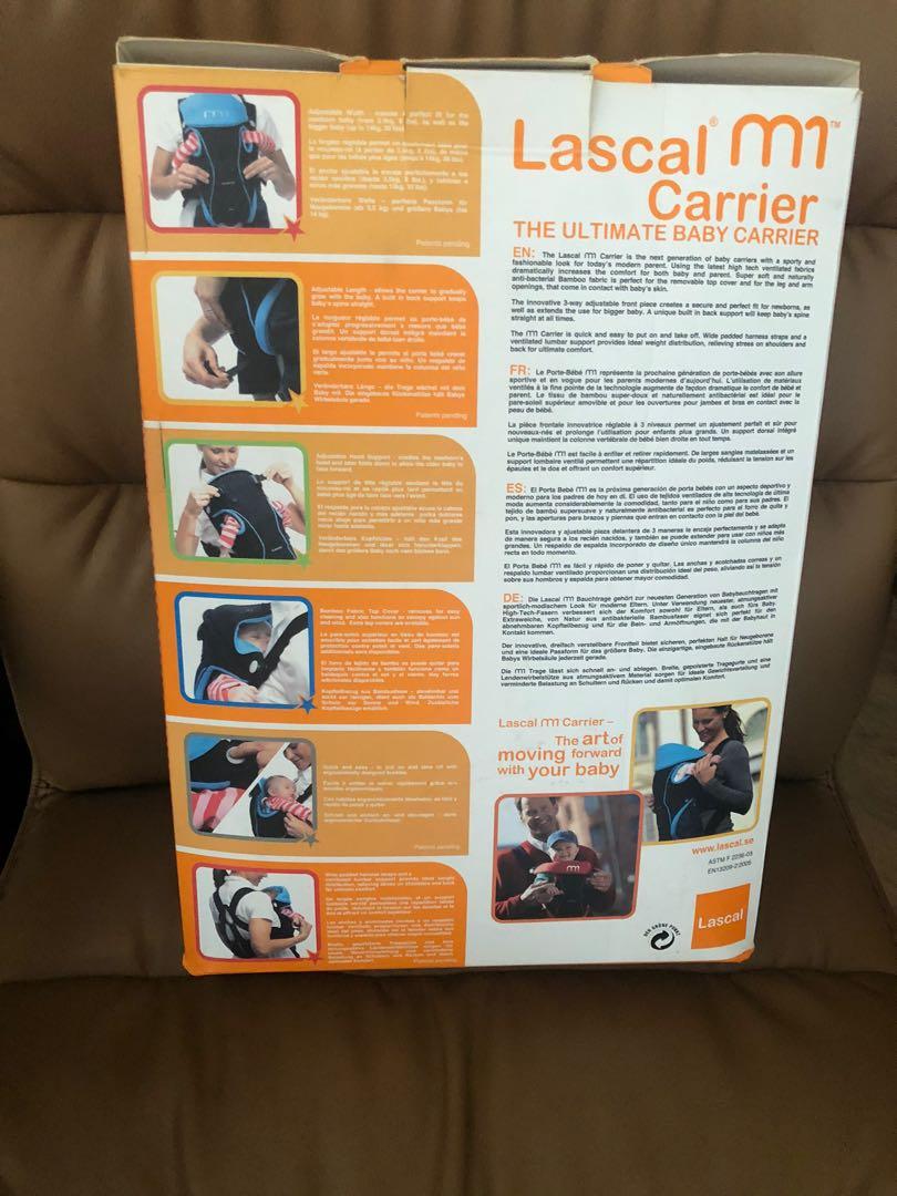 Lascal Carrier (Category: Carriers & Slings) located in Singapore. Submitted by fam28 (Listing ID 1145994749, Image 2). Description: Unused but kept in storage for 2 years. Recently opened to wash. Still unused. Was a gift..