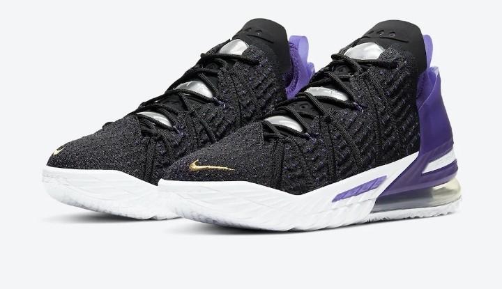 Purple and white lebrons store