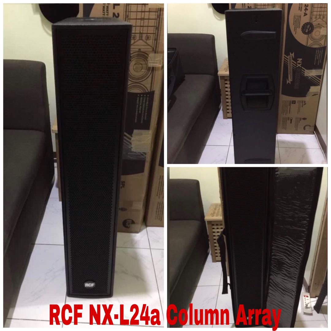 RCF NX L24A COLUMN ARRAY PAIR Audio Soundbars Speakers