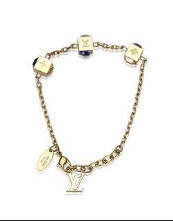 Louis Vuitton Gamble Charm Chain Necklace  Rent Louis Vuitton jewelry for  $55/month