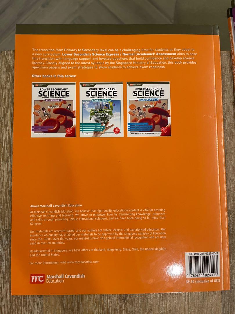 Lower secondary science express/NA assessment 1A, Hobbies & Toys, Books ...