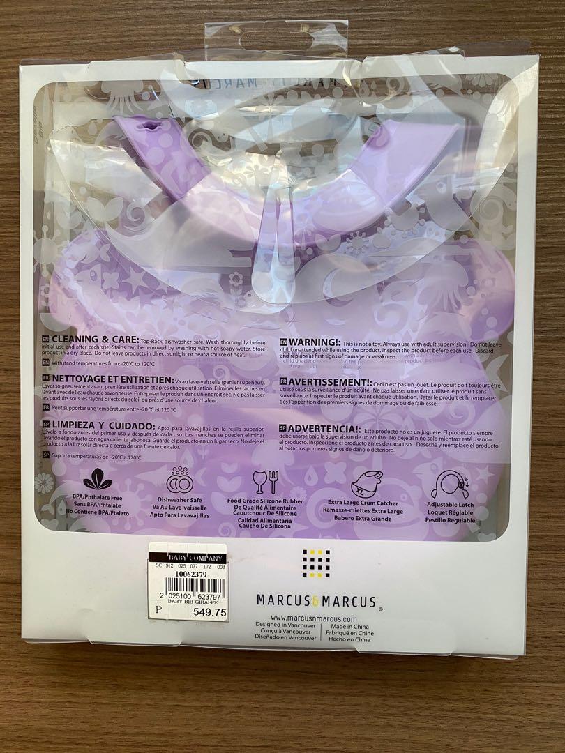 Marcus & Marcus Bib (Category: Weaning & Toddler Feeding) located in Manila. Submitted by kidsatheart (Listing ID 1146070500, Image 2). Description: .