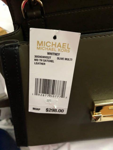 Michael kors whitney deals md th satchel