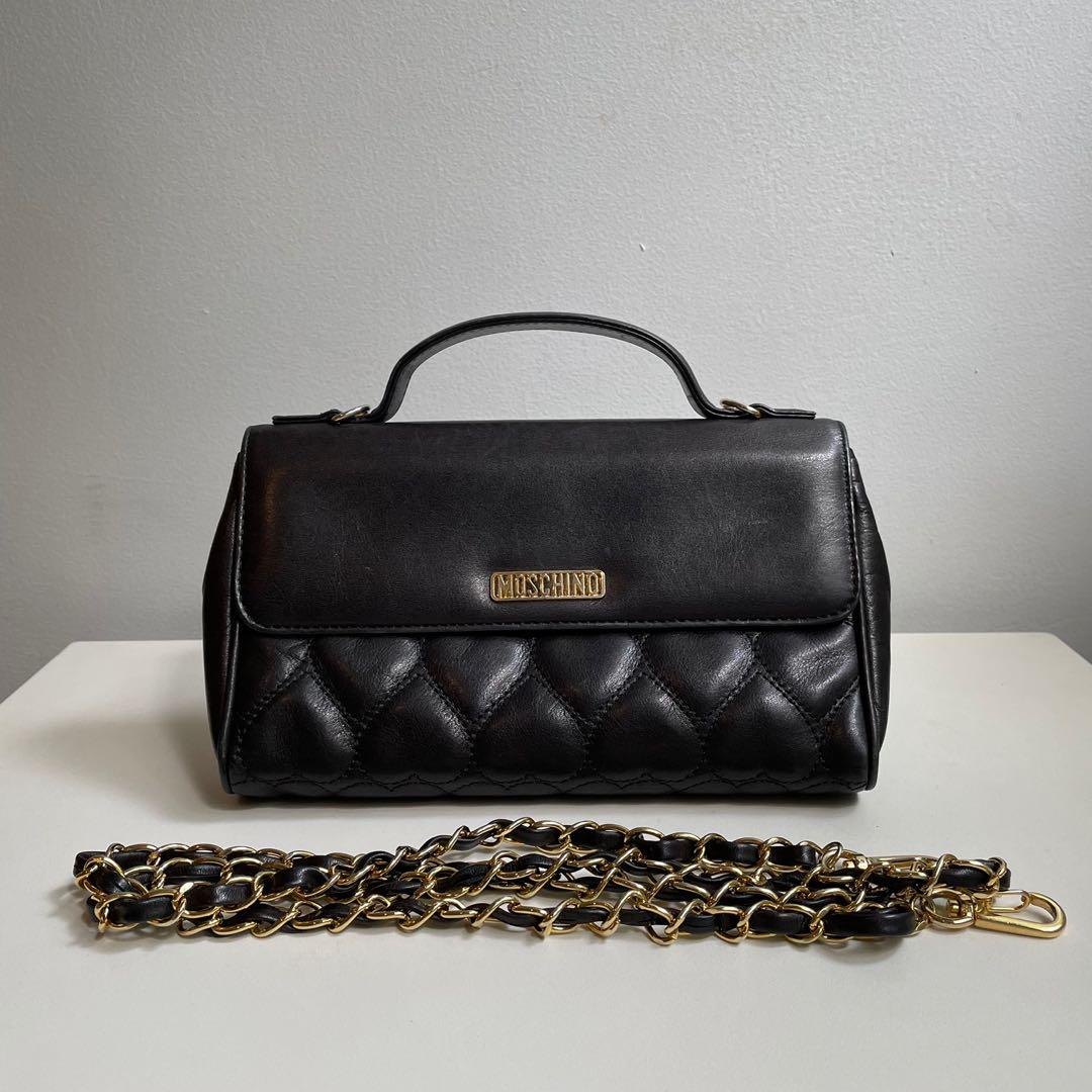 Moschino Vintage Sling Bag Barang Mewah Tas Dompet di Carousell