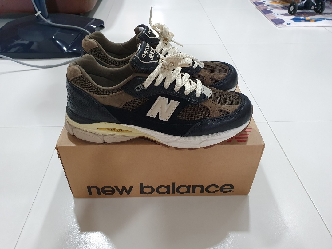 New Balance 991.9 Caviar and Vodka Pack US Men's Fashion, Footwear, Sneakers on Carousell