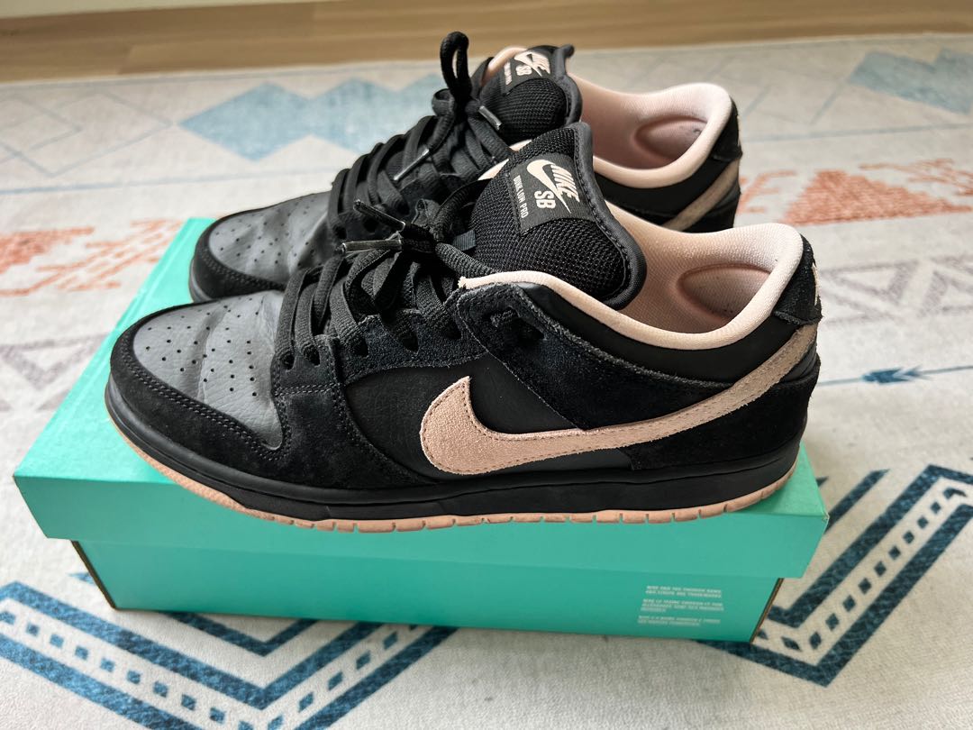 Nike sb dunk black coral store
