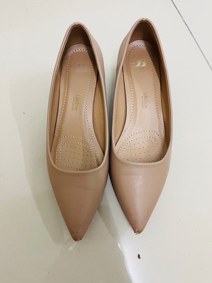 Nude Bata Shoes Women s Fashion Footwear Heels on Carousell
