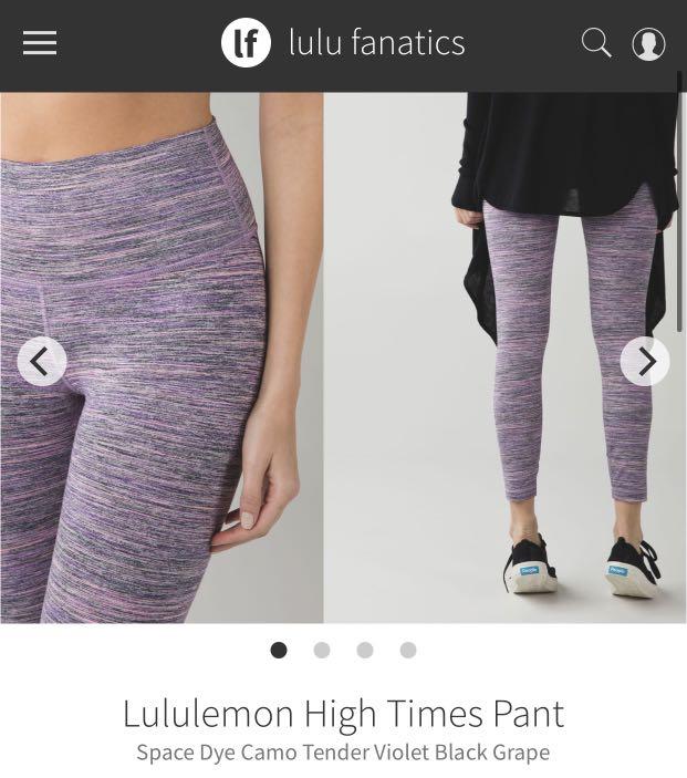 Original Lululemon Leggings, Women's Fashion, Activewear on Carousell
