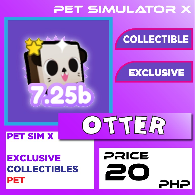 Pet sim x value