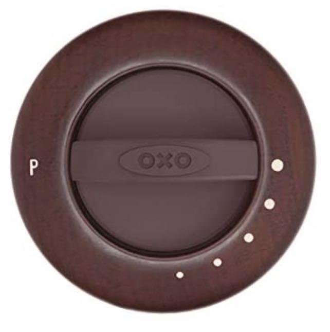 OXO Good Grips Classic Wood Salt & Pepper Mill Set, Furniture & Home Living, Kitchenware