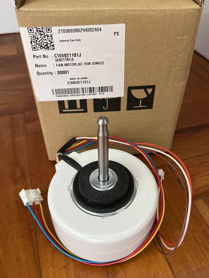 Panasonic AC Fan Motor, TV & Home Appliances, Air Conditioners