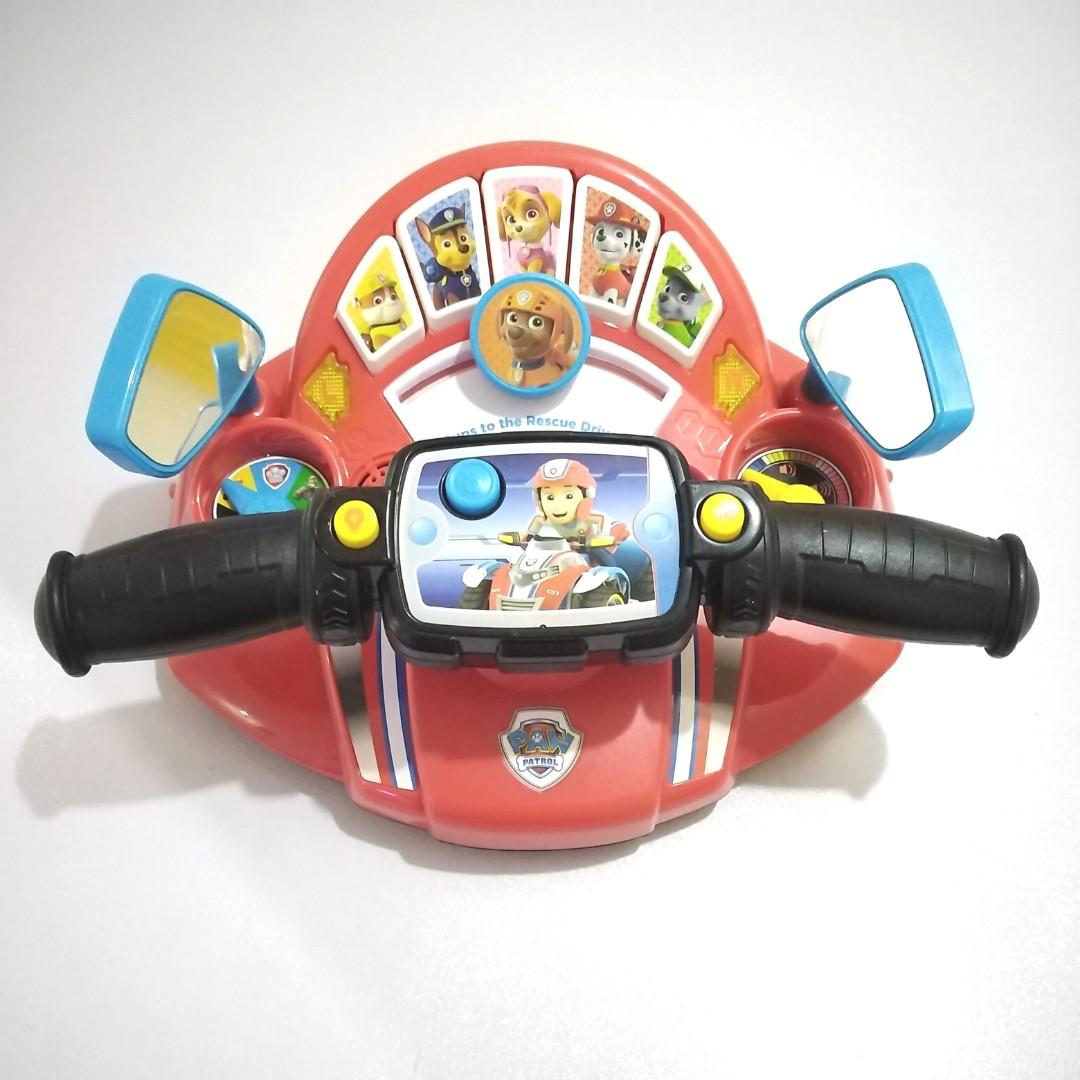 paw patrol motorcycle toy