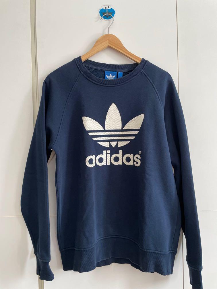 Sweater adidas biru hotsell