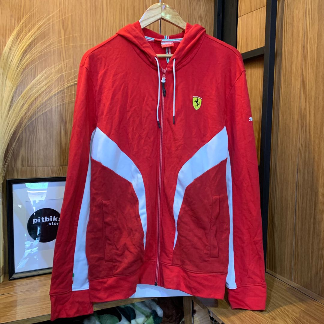 Puma Ferrari Fesyen Pria Pakaian Atasan Di Carousell