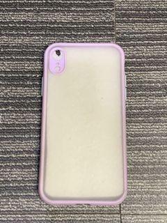 Purple border iPhone XR Case