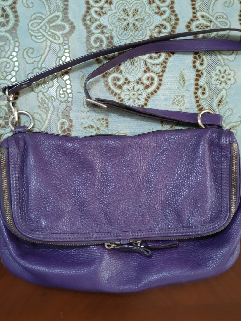 Purple Rabeanco Sling Bag, Women's Fashion, Bags & Wallets, Crossbody Bags on Carousell