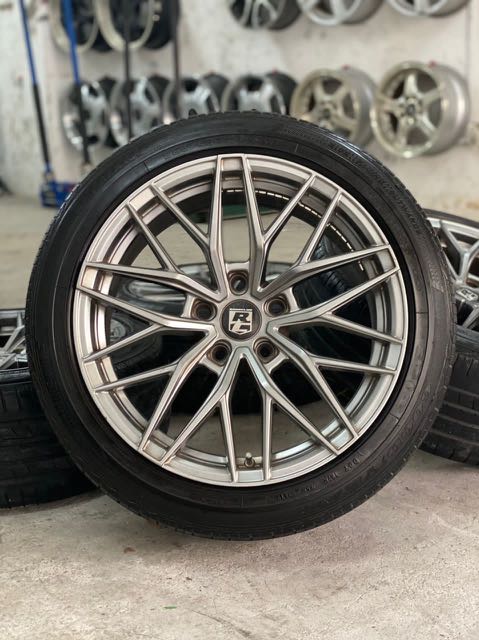 Rays Club 17 inch sports rim Civic FD tyre 70%, Auto Accessories on ...