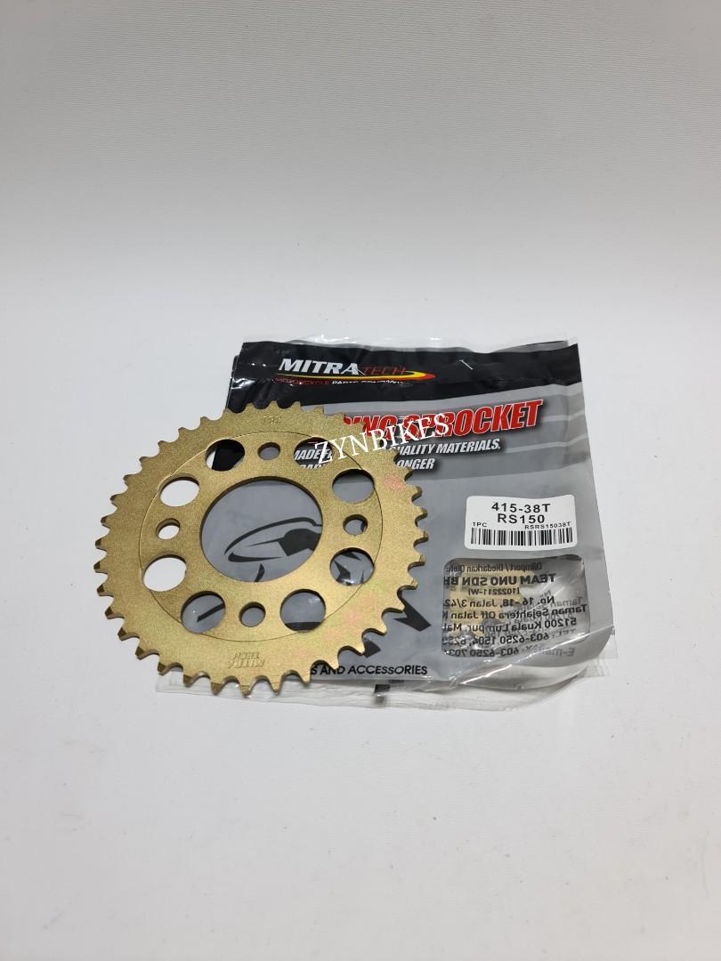 REAR SPROCKET 415 HONDA RS150R RS150 RSX 150 WINNER X CBR150R V1 V2 V3 ...