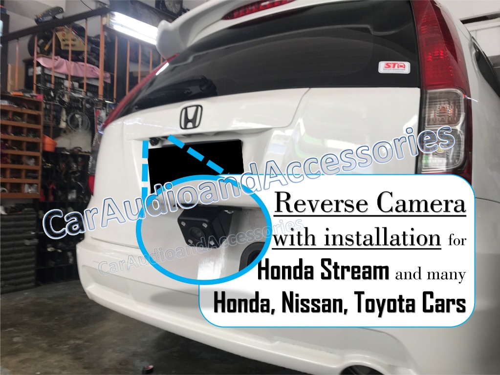 Reverse Camera (with install) for Honda Stream - Price starts from $100 ...