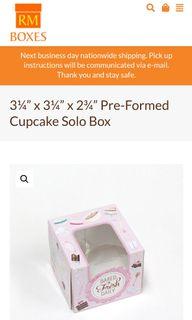 RM Cupcake Boxes